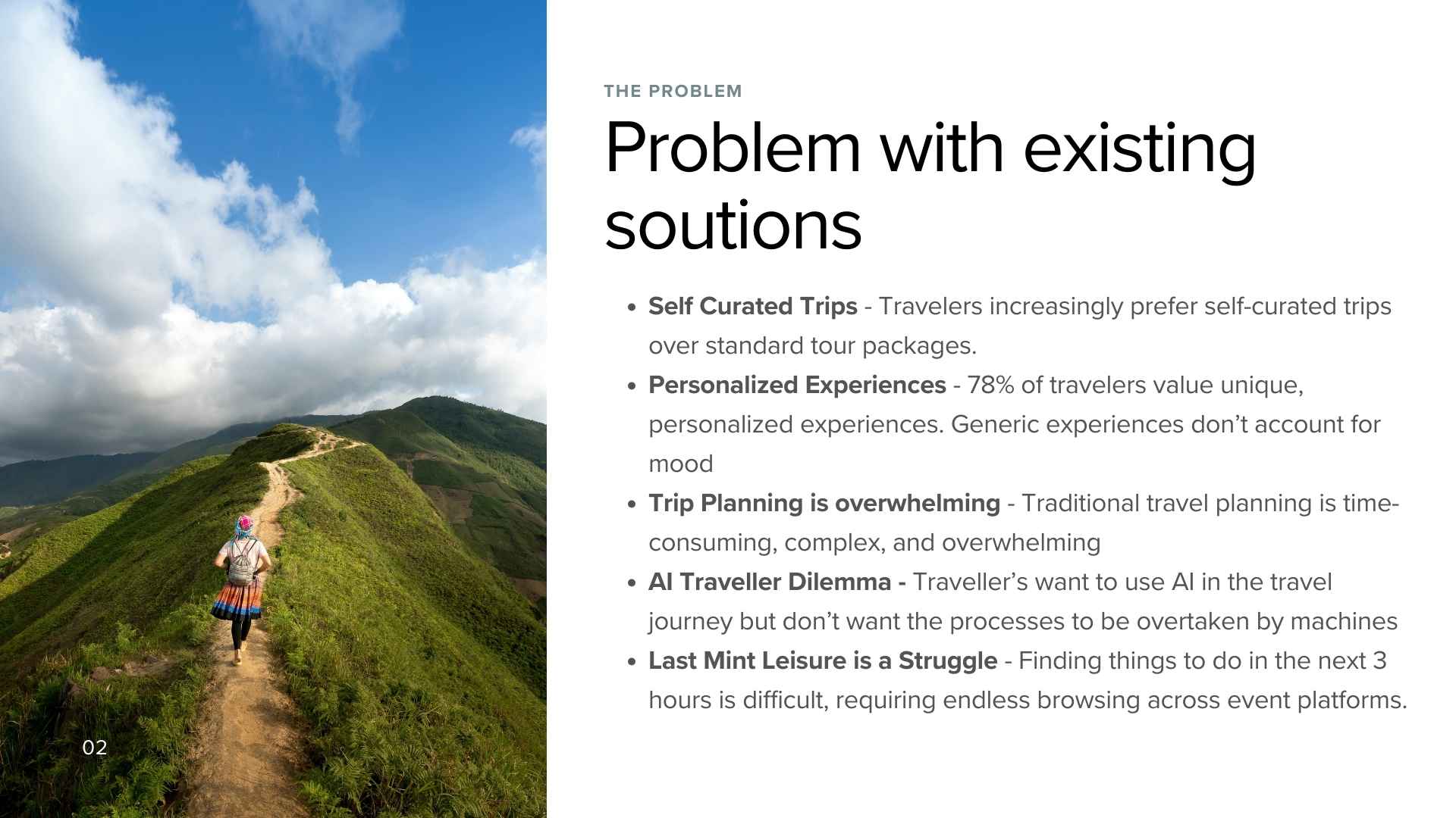 TravelTech - Problem Statement - AI Travel Itinerary